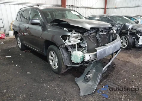 2010 Toyota Highlander Base V6 from USA, damaged, VIN 5TDBK3EH6AS035837
